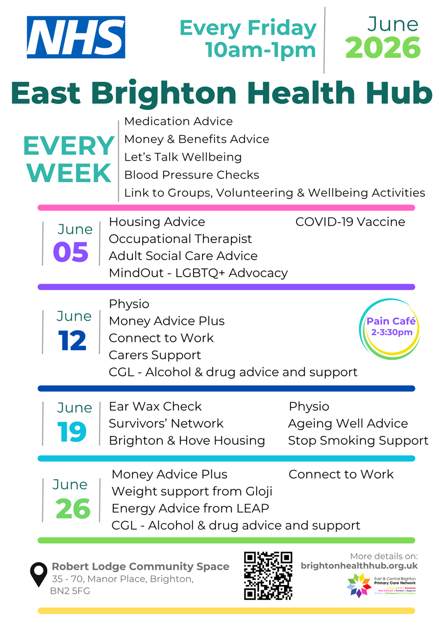 East Brighton Health Hub June 2026